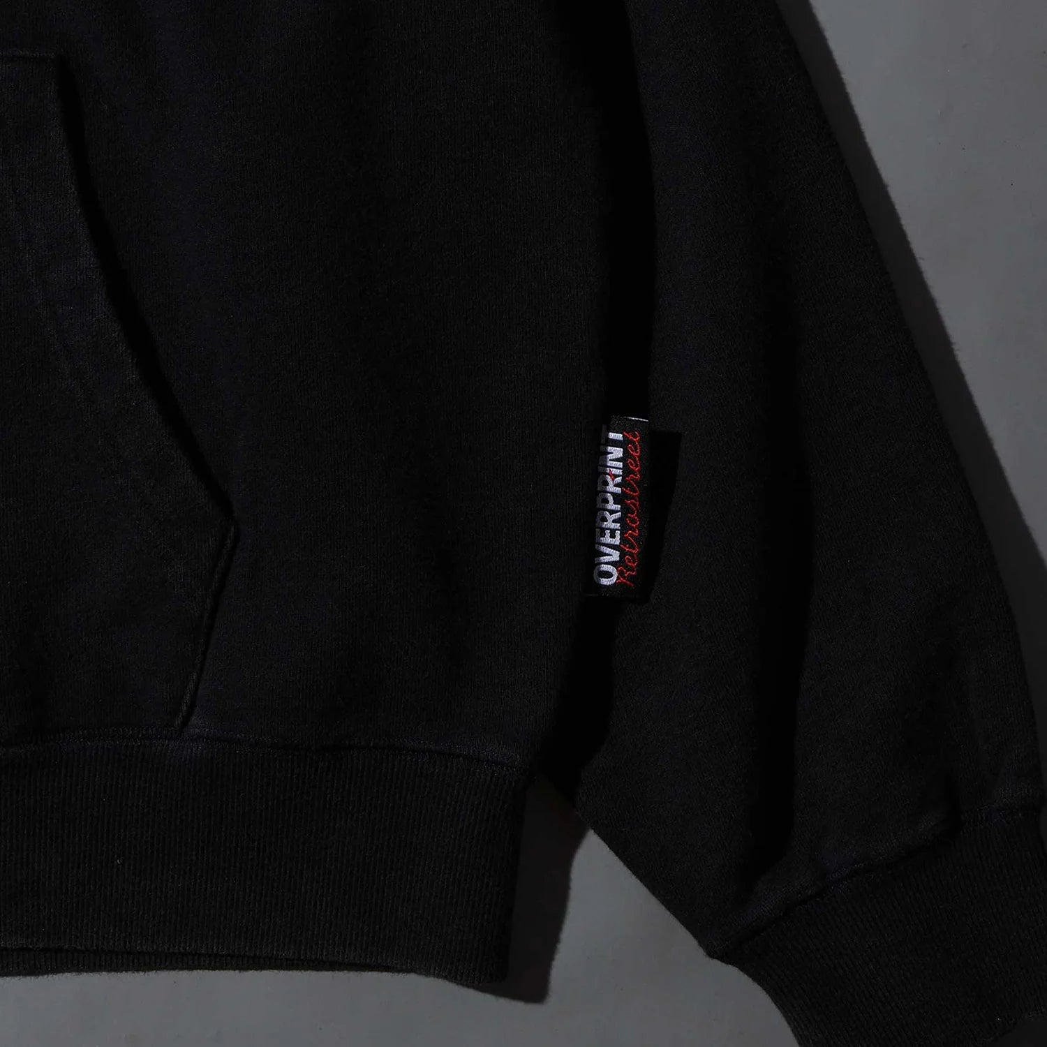 Over Print - MOON CHiLD Zip Hoodie - Charcoal