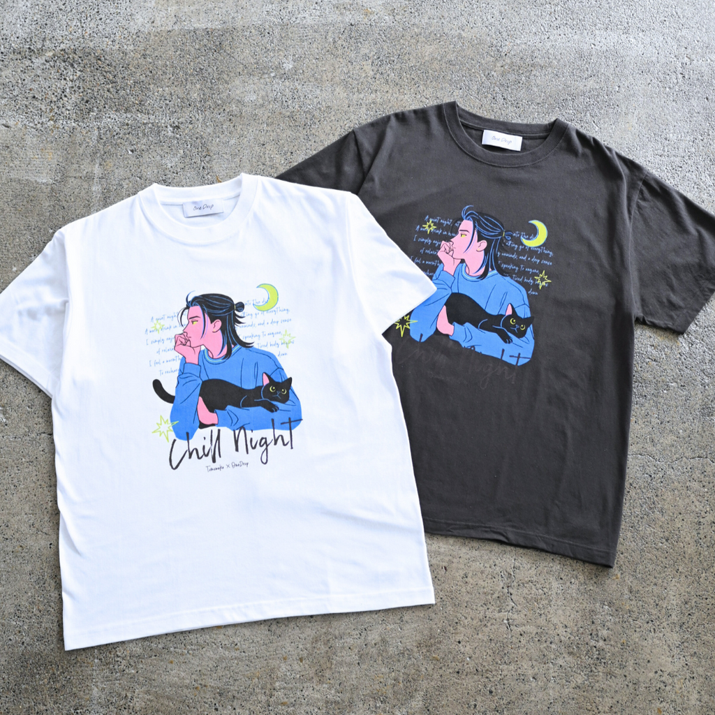 One Drop - Tomowaka Chill Night T-shirt - 2 Colors