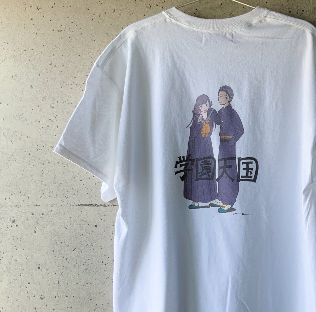 One Drop - Tsukasa Shimada × Fukuda “Now and Young Couple Heaven” T-shirt