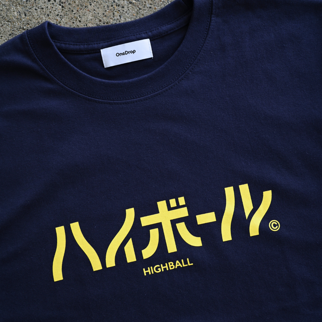 One Drop - Fukuda Highball Big Logo T-shirt