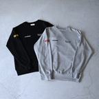 One Drop - Tomowaka "The Cat that Brings Luck and Sake" Embroidered Crewneck Sweatshirt - 2 Colors