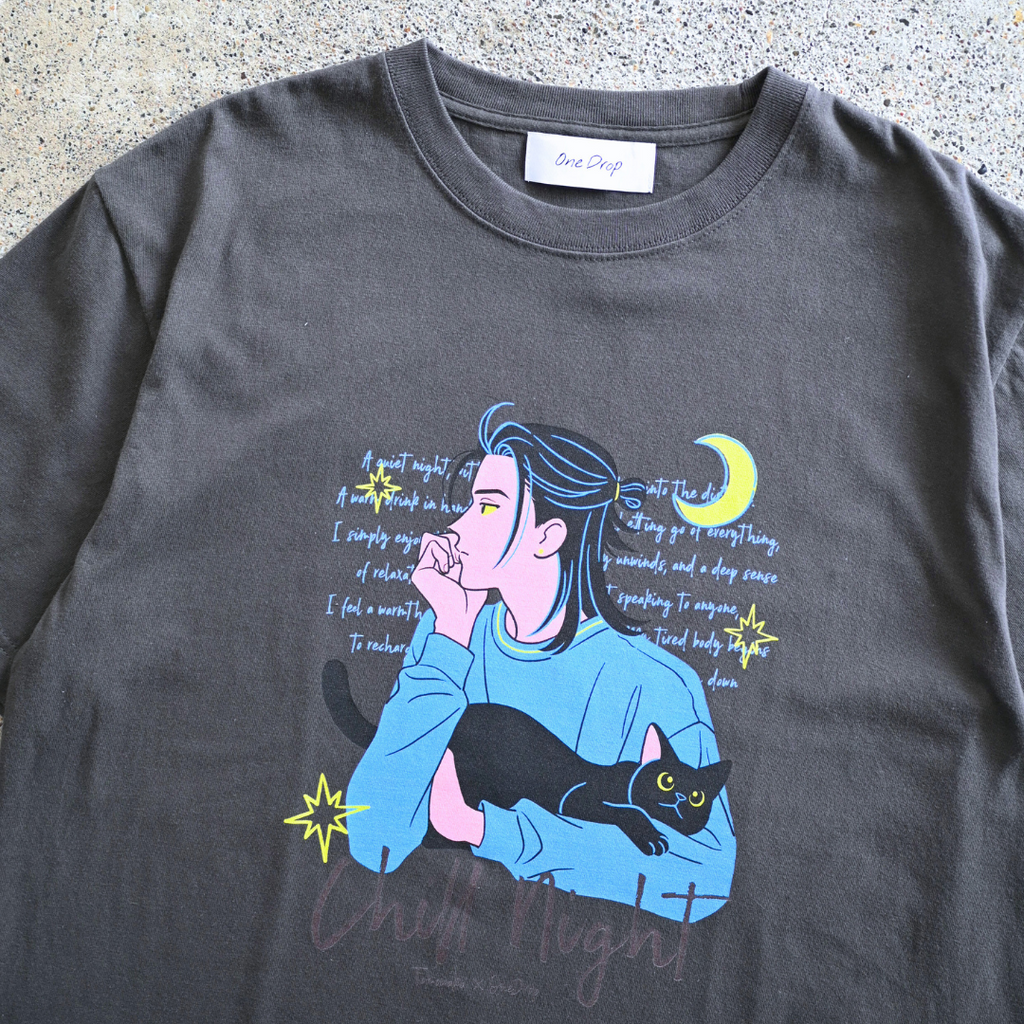 One Drop - Tomowaka Chill Night T-shirt - 2 Colors