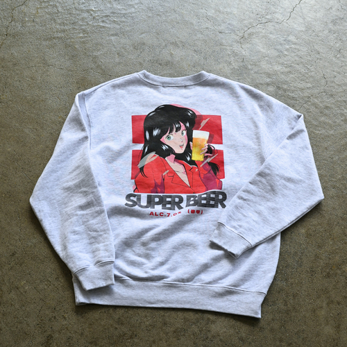 One Drop - chao! "SUPER BEER" Crewneck Sweatshirt