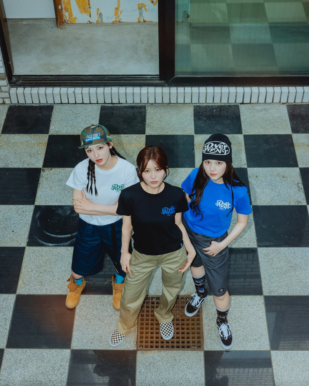 Over Print - Playful Logo Ladies mini Tee  - 4 Colors