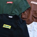 One Drop - Fukuda "Lemon Sour" Box Logo Embroidered Crewneck Sweatshirt - 2 colors
