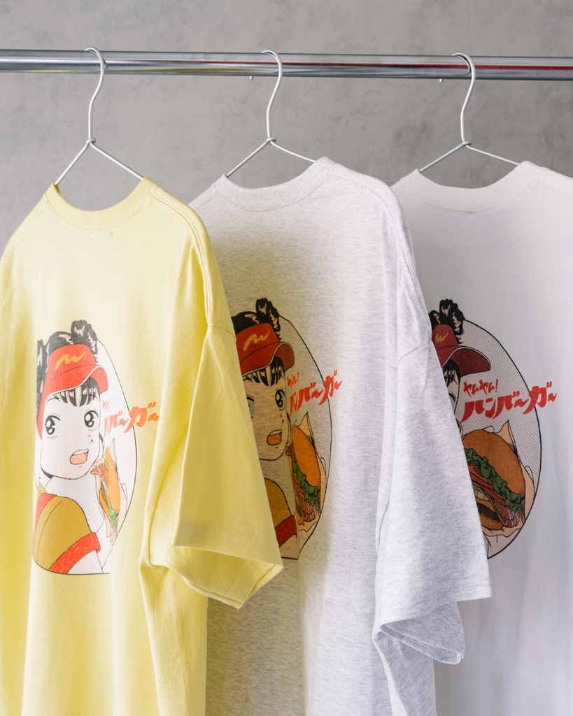 One Drop - Tsukasa Shimada Yum Yum Burger T-shirt -3 colors