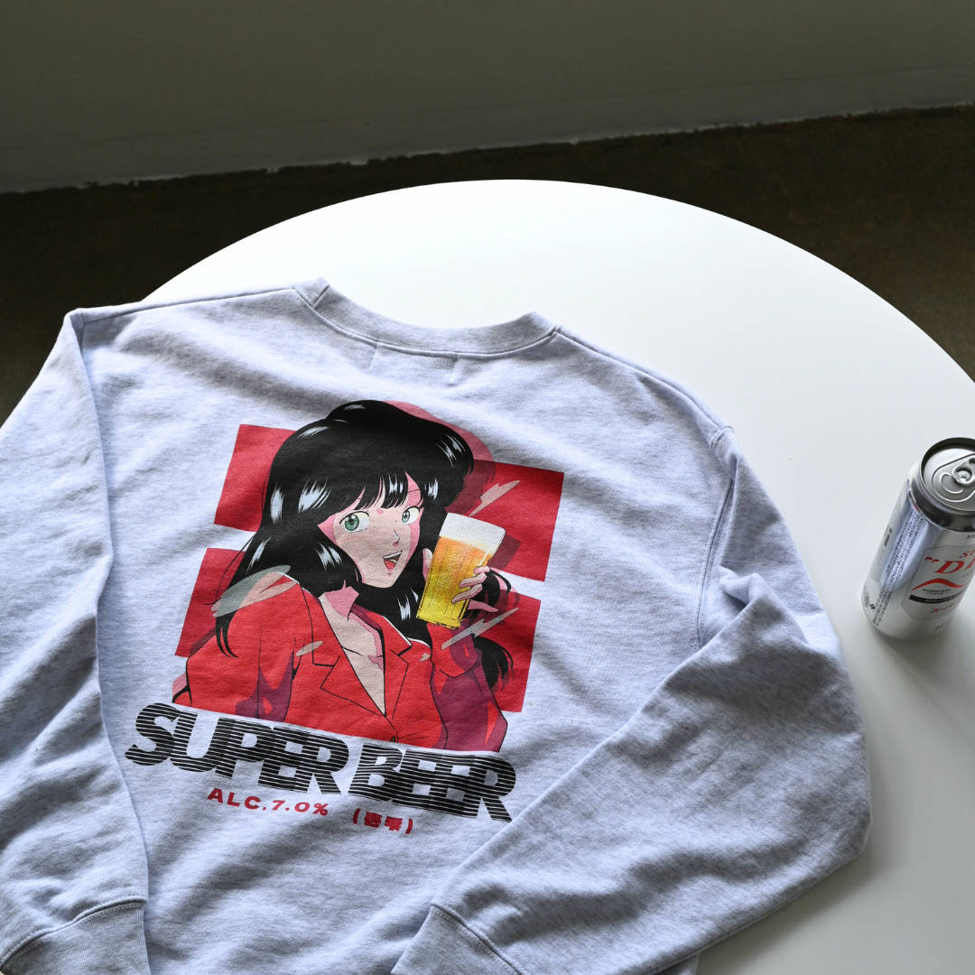 One Drop - chao! "SUPER BEER" Crewneck Sweatshirt