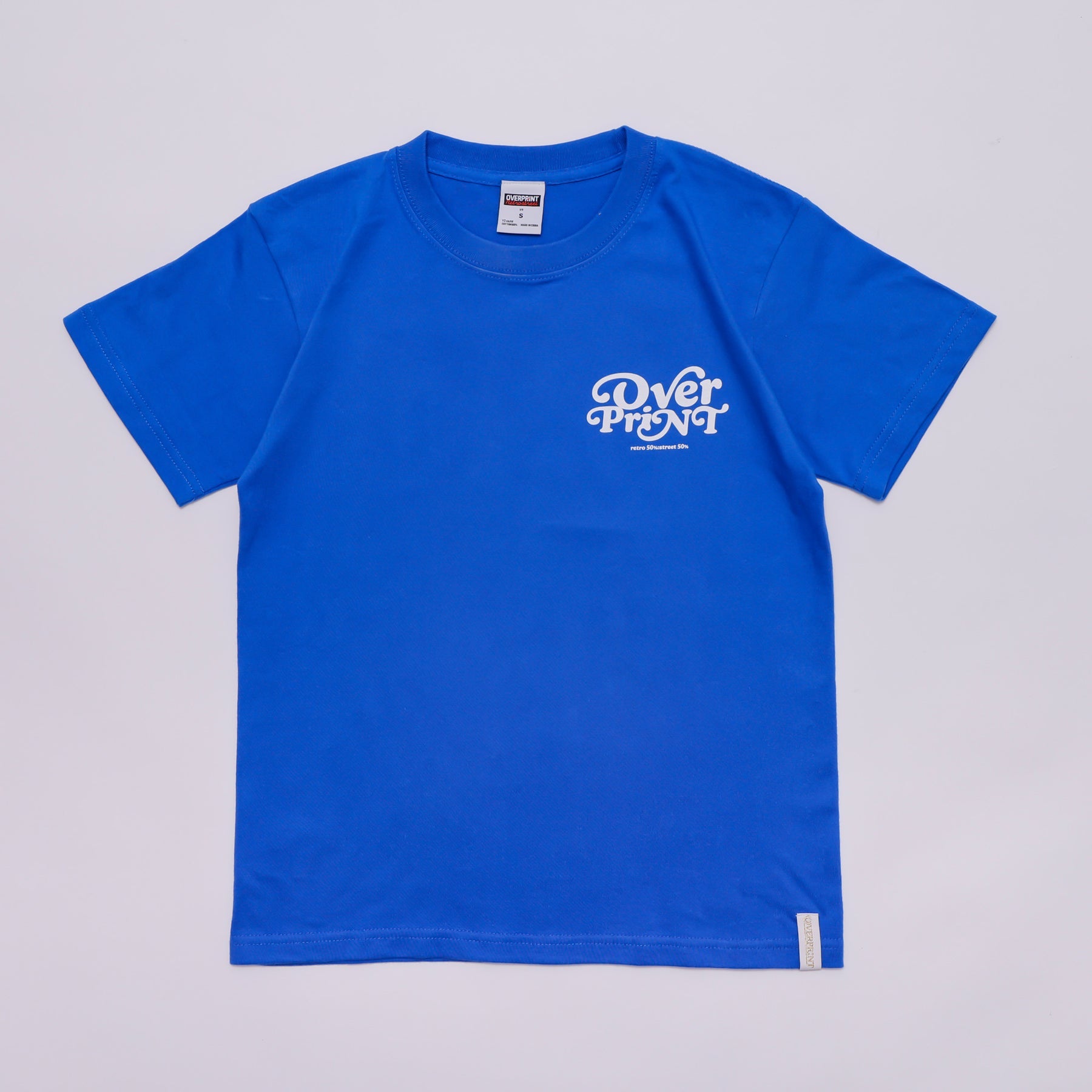 Over Print｜Playful Logo Ladies mini Tee