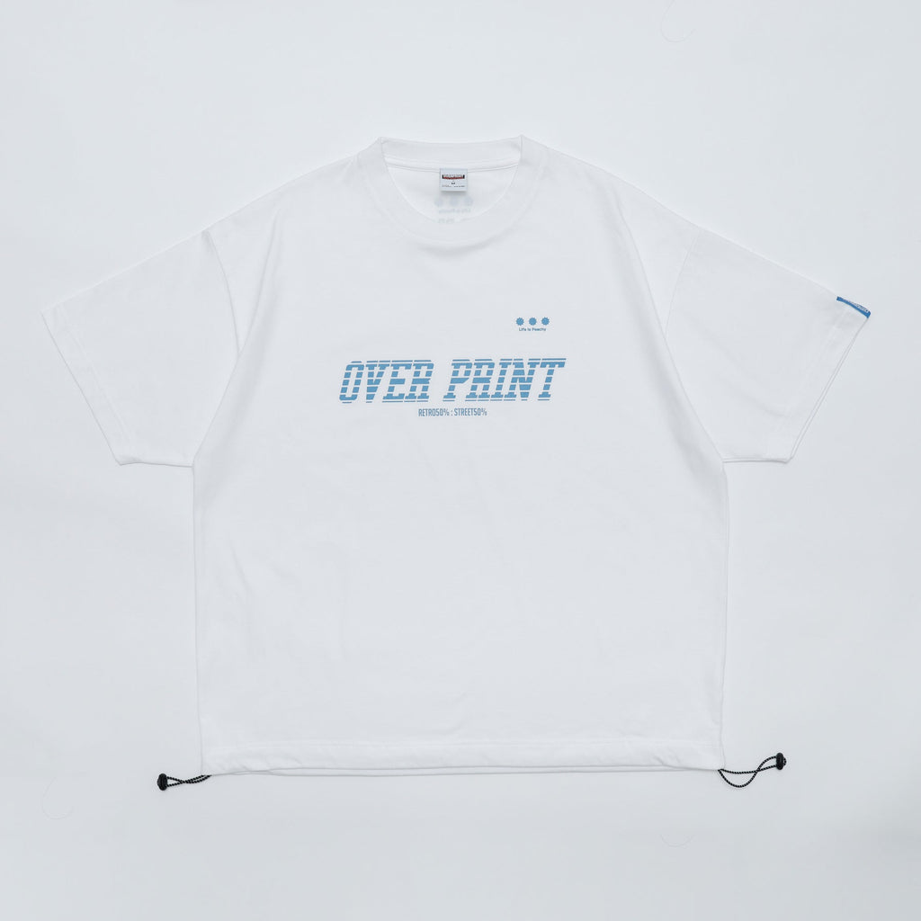 Over Print - BLUE MOTION Tee - 3 Colors
