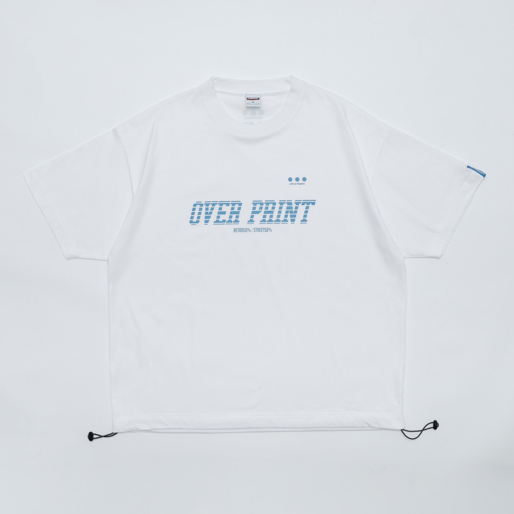 Over Print - BLUE MOTION Tee - 3 Colors