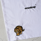 One Drop - Tomowaka "Tiger Cat" Embroidered Tote Bag - 4 Colors