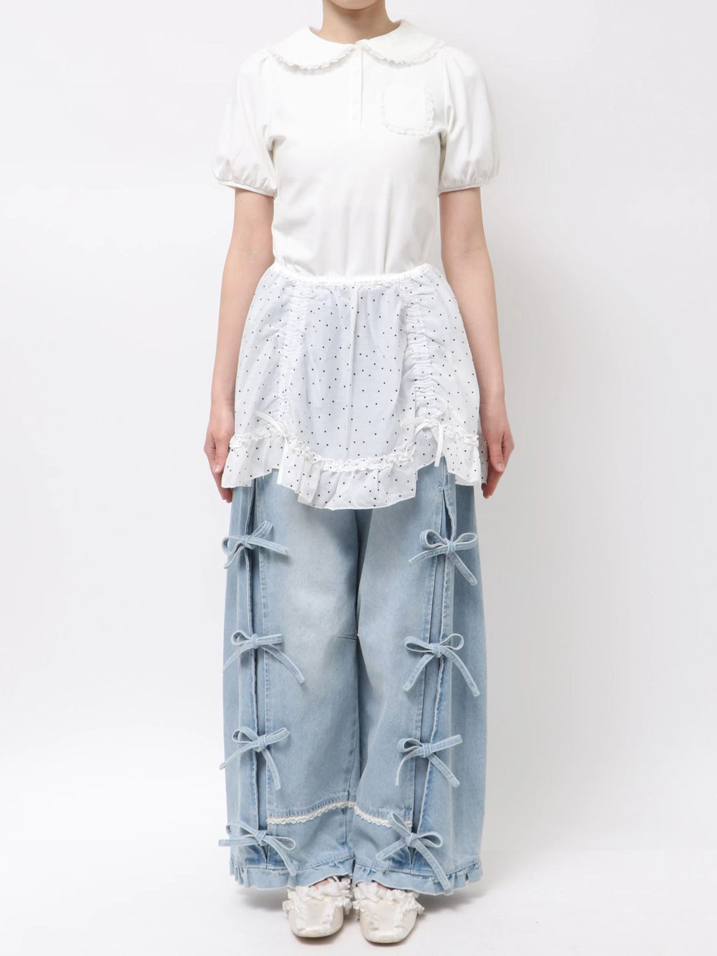 merry jenny｜airy lace apron