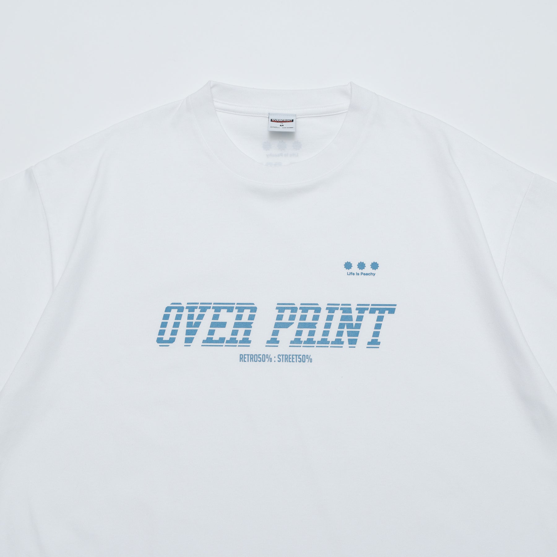 Over Print - BLUE MOTION Tee - 3 Colors
