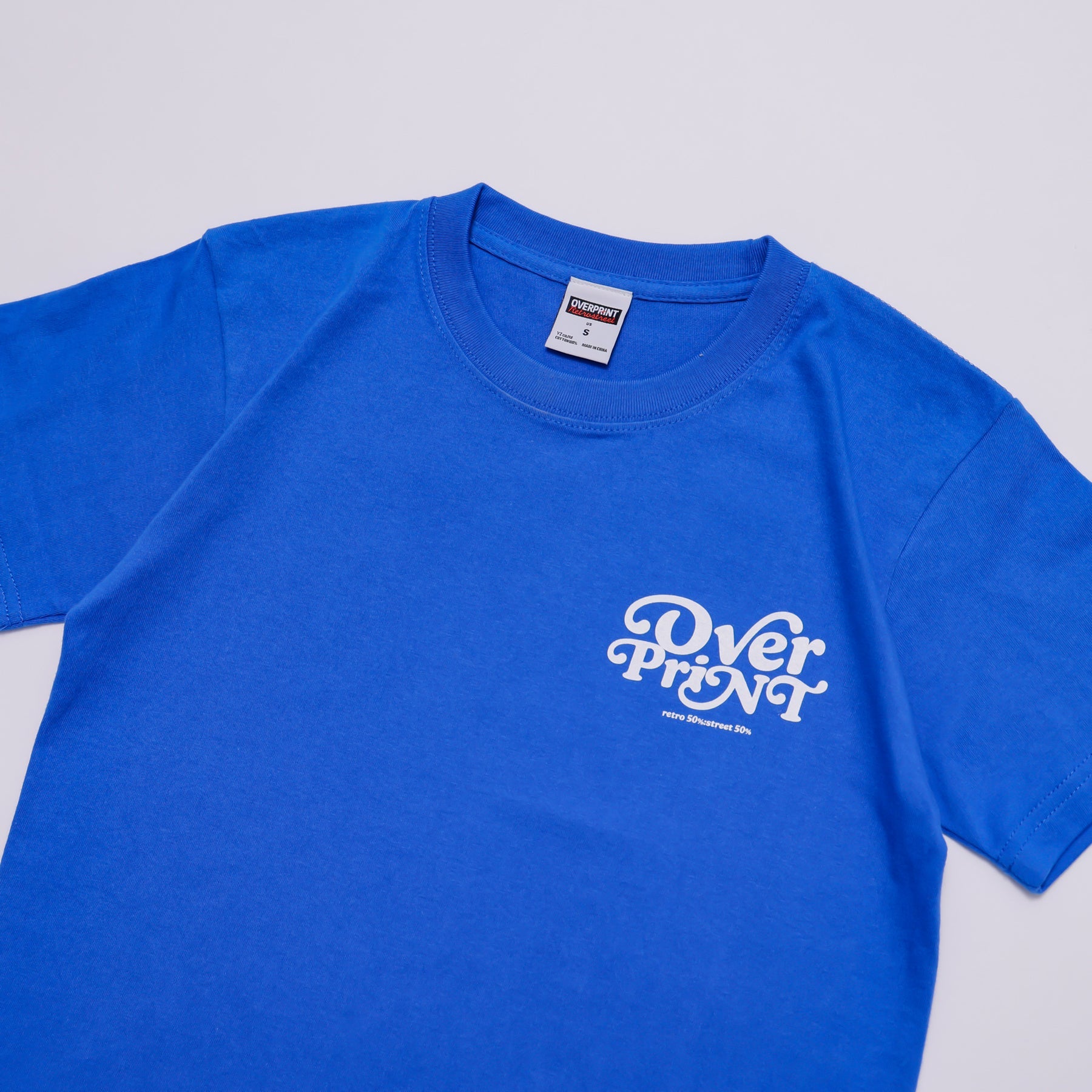 Over Print - Playful Logo Ladies mini Tee  - 4 Colors