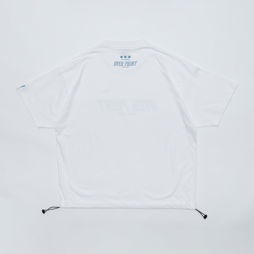Over Print - BLUE MOTION Tee - 3 Colors
