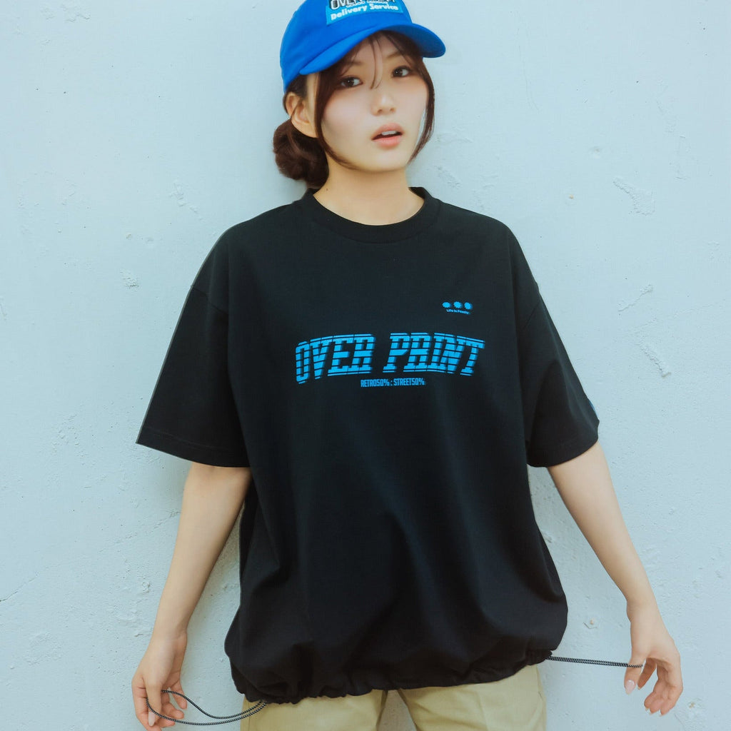 Over Print - BLUE MOTION Tee - 3 Colors