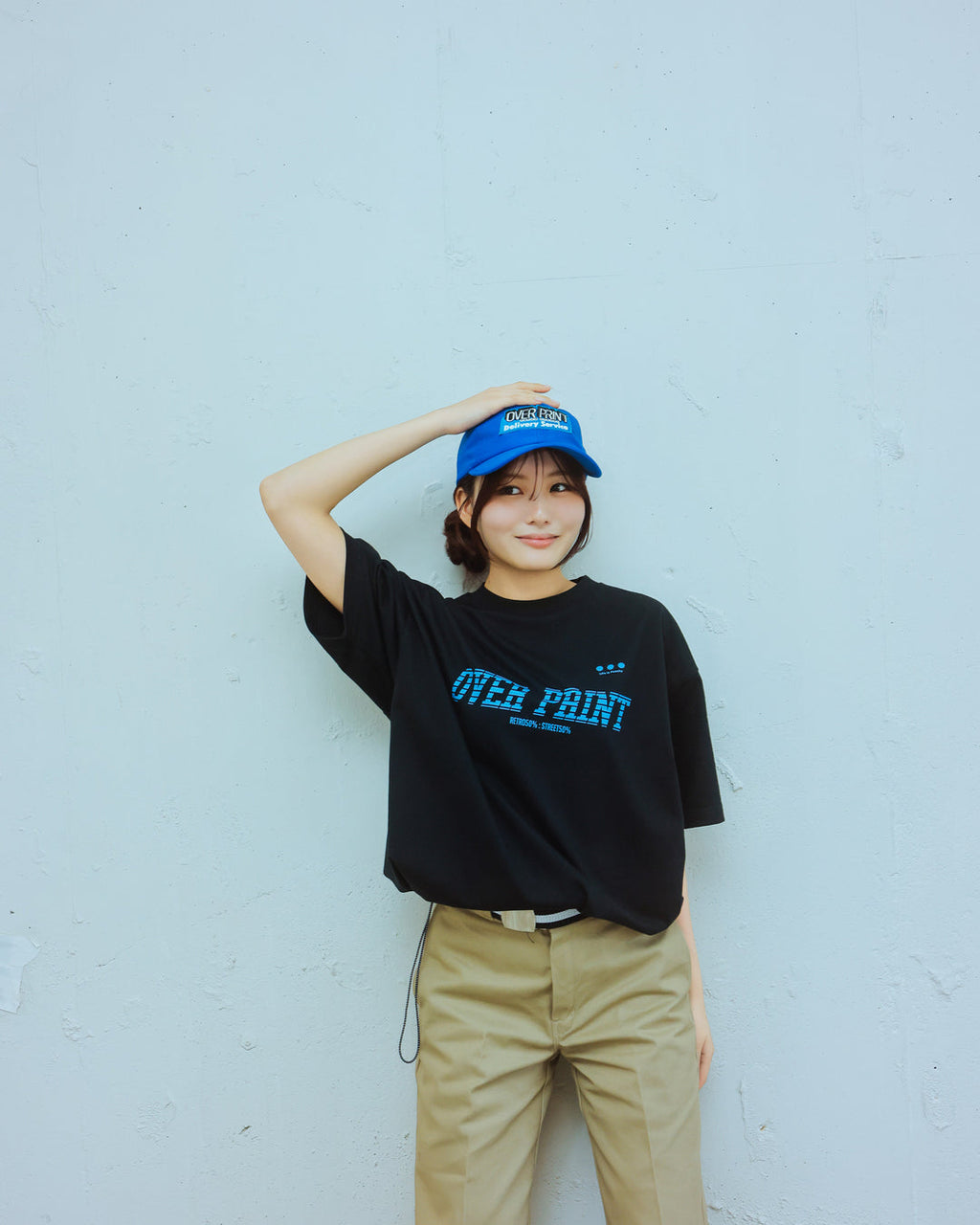 Over Print - BLUE MOTION Tee - 3 Colors