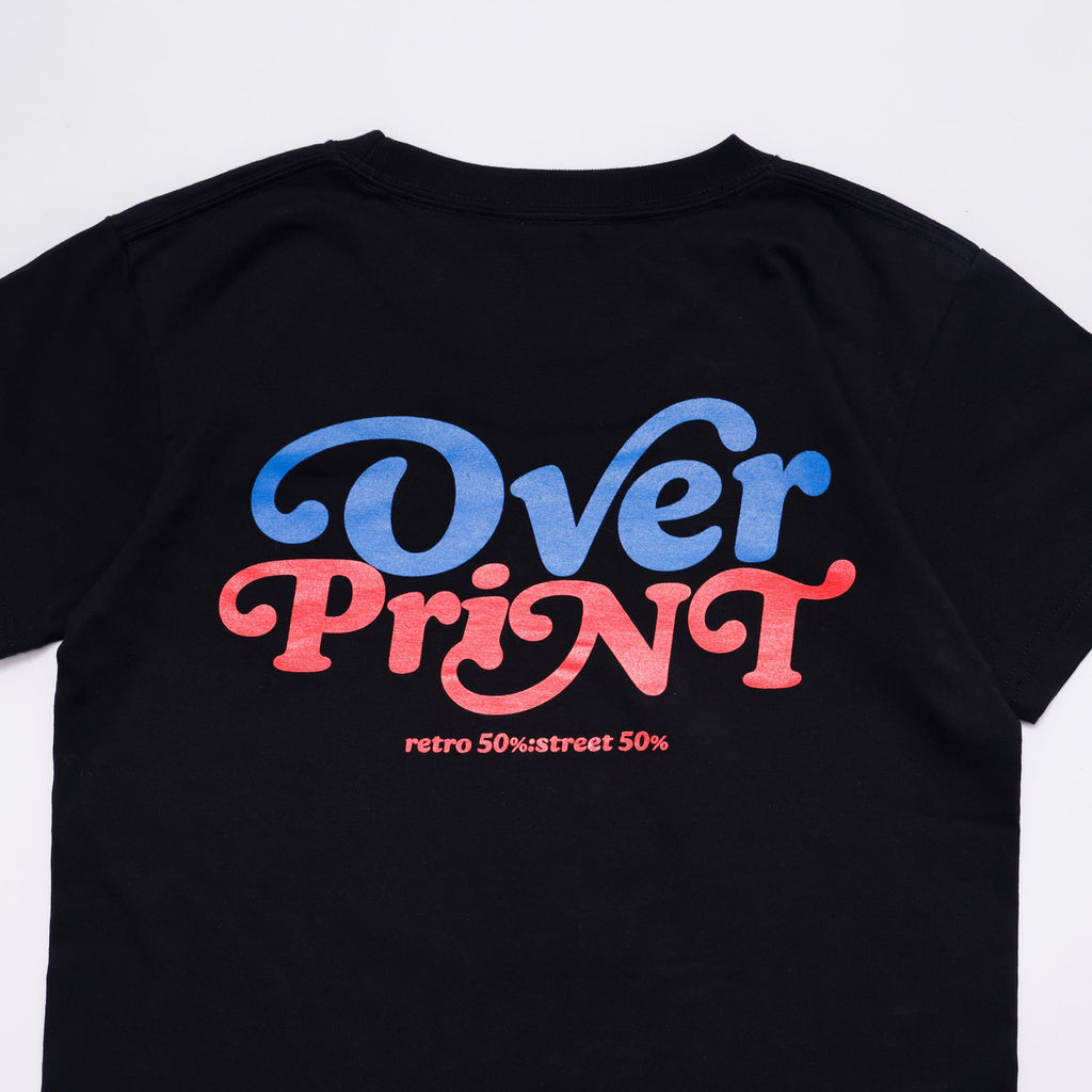 Over Print - Playful Logo Ladies mini Tee  - 4 Colors