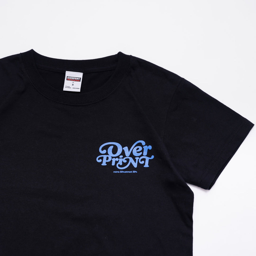 Over Print - Playful Logo Ladies mini Tee  - 4 Colors