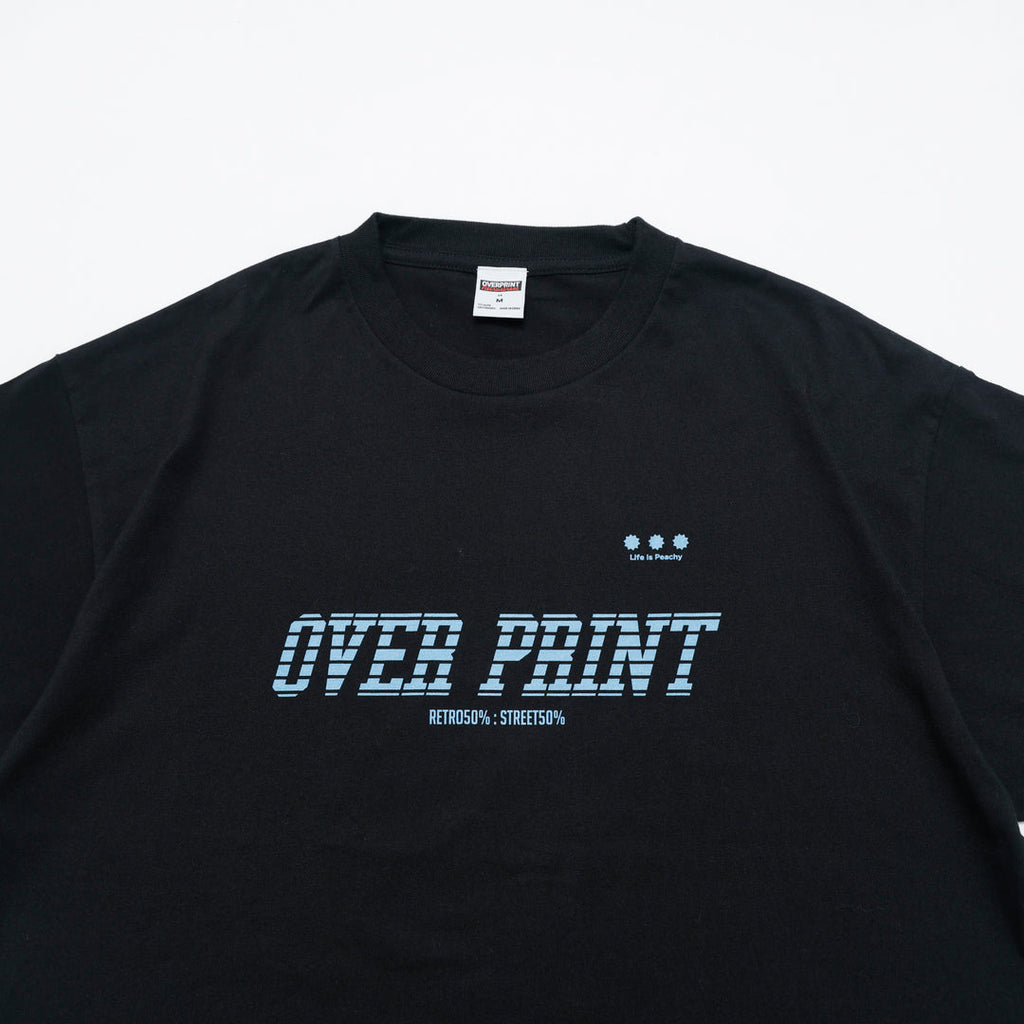 Over Print - BLUE MOTION Tee - 3 Colors