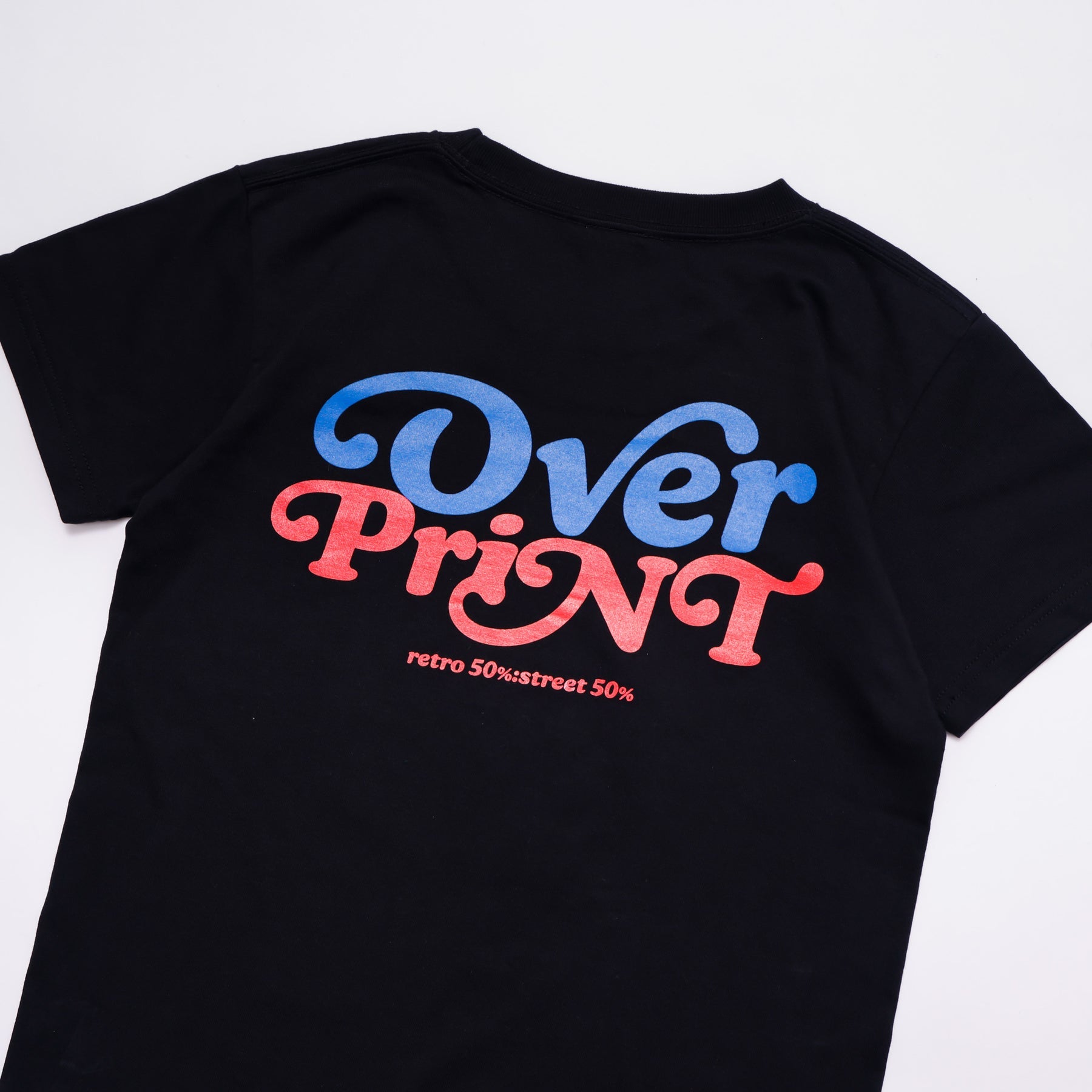 Over Print - Playful Logo Ladies mini Tee  - 4 Colors