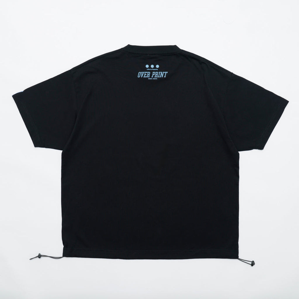 Over Print - BLUE MOTION Tee - 3 Colors