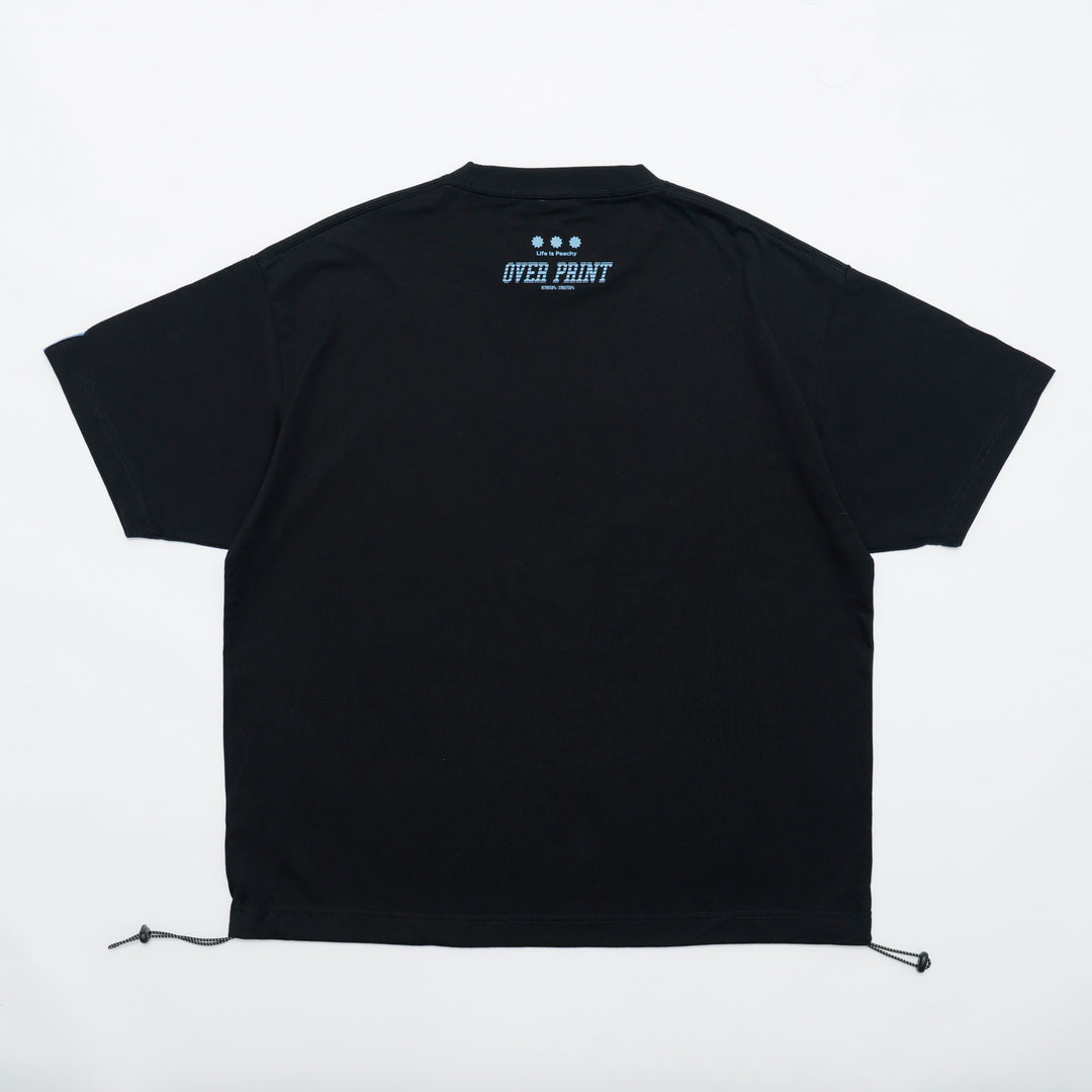 Over Print - BLUE MOTION Tee - 3 Colors