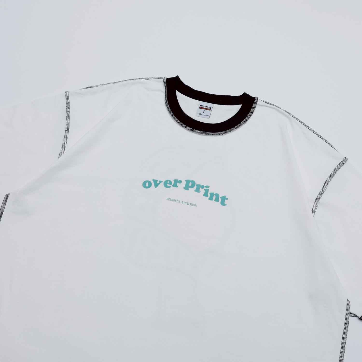 Over Print SCARF Tee