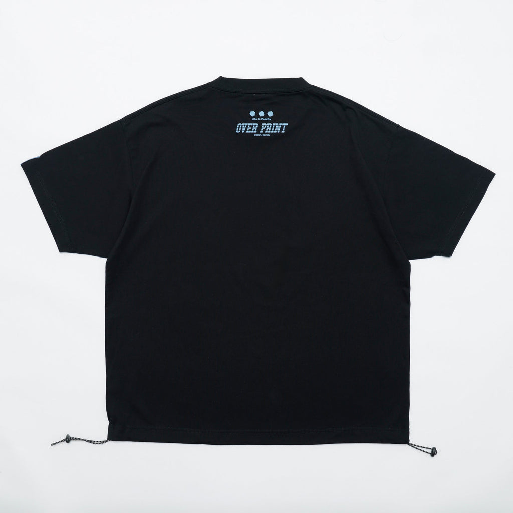 Over Print - BLUE MOTION Tee - 3 Colors