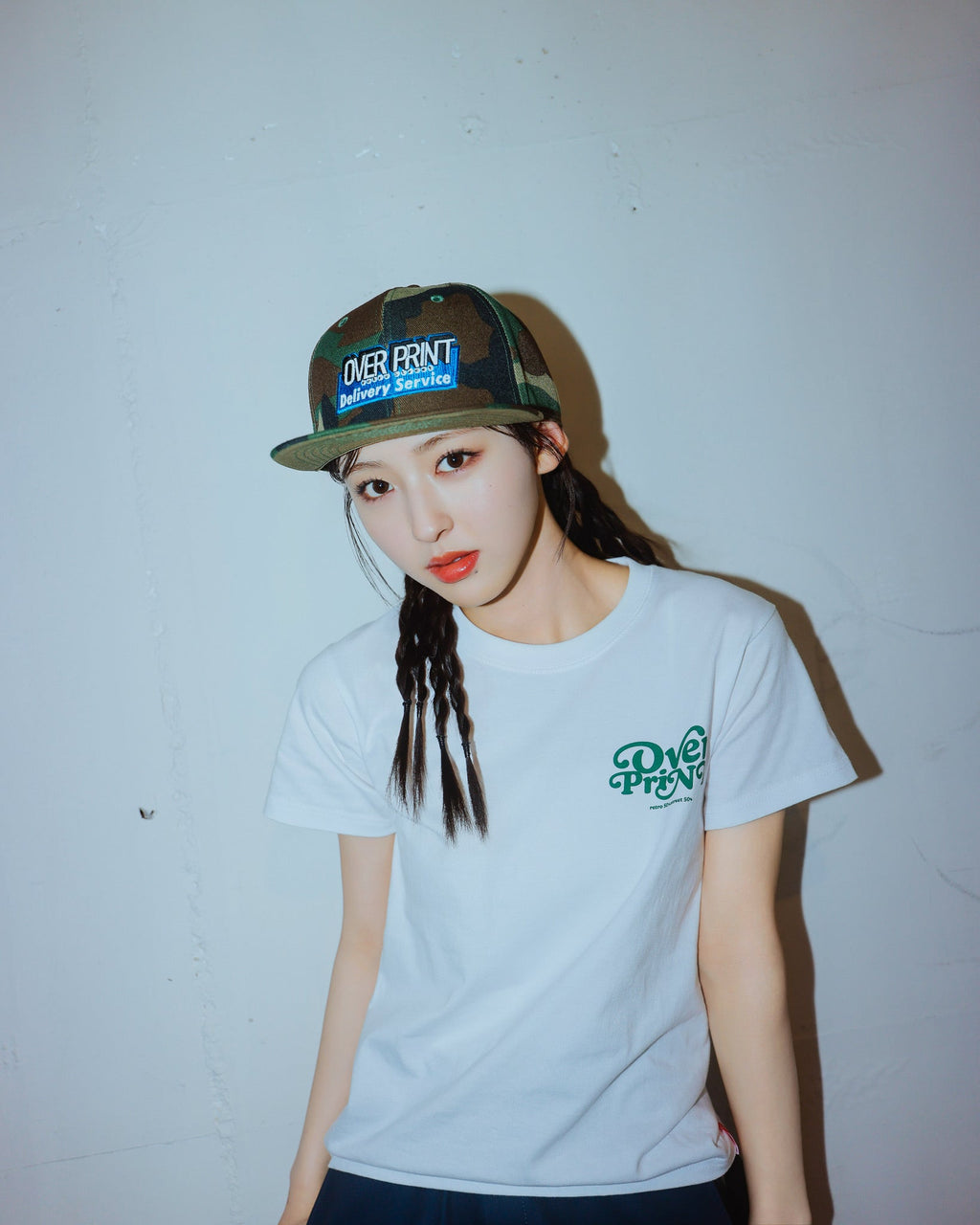 Over Print - Playful Logo Ladies mini Tee  - 4 Colors