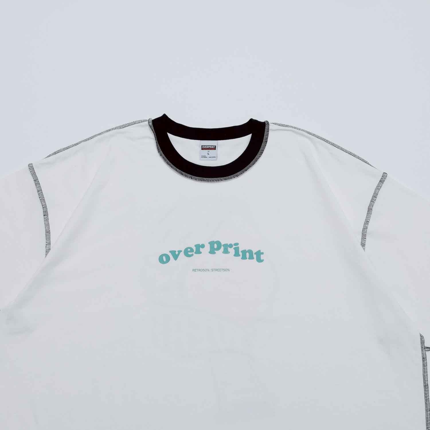Over Print SCARF Tee
