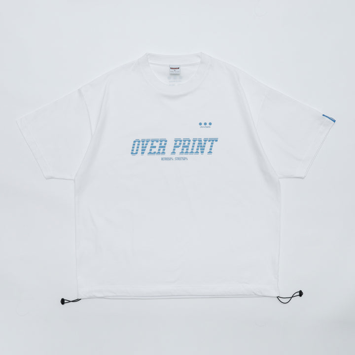 Over Print - BLUE MOTION Tee - 3 Colors