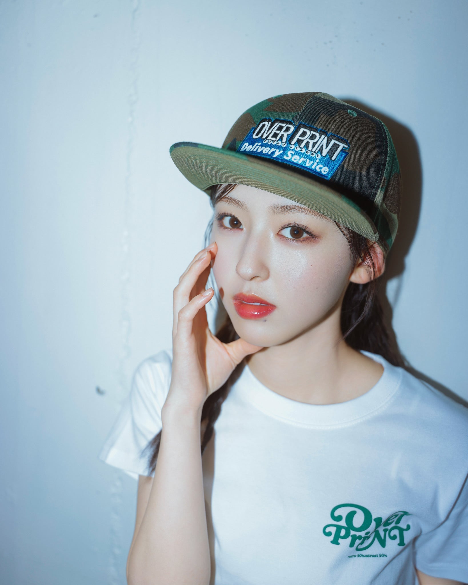 Over Print - Playful Logo Ladies mini Tee  - 4 Colors