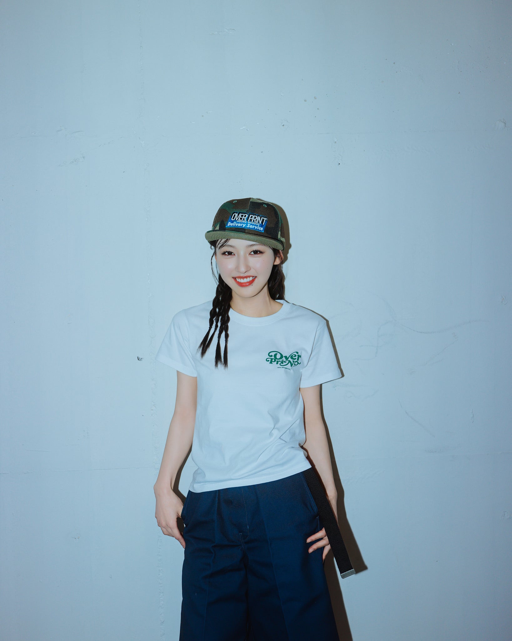 Over Print - Playful Logo Ladies mini Tee  - 4 Colors
