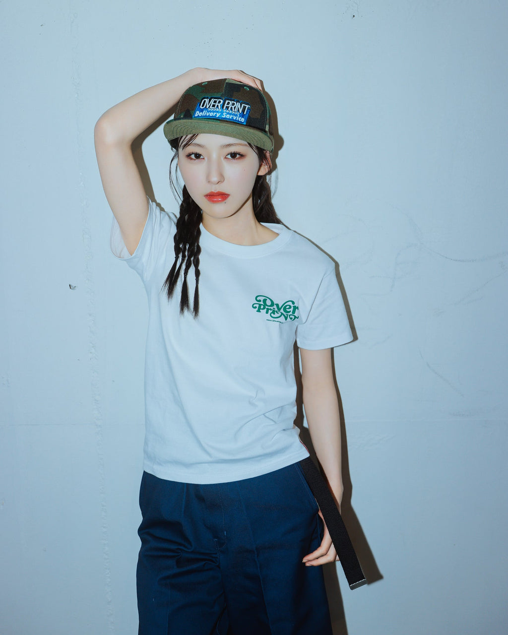 Over Print - Playful Logo Ladies mini Tee  - 4 Colors