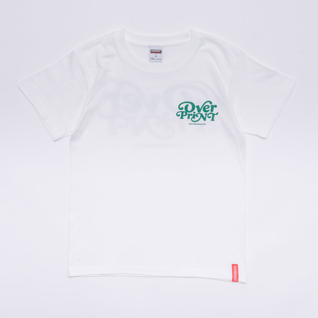 Over Print - Playful Logo Ladies mini Tee  - 4 Colors