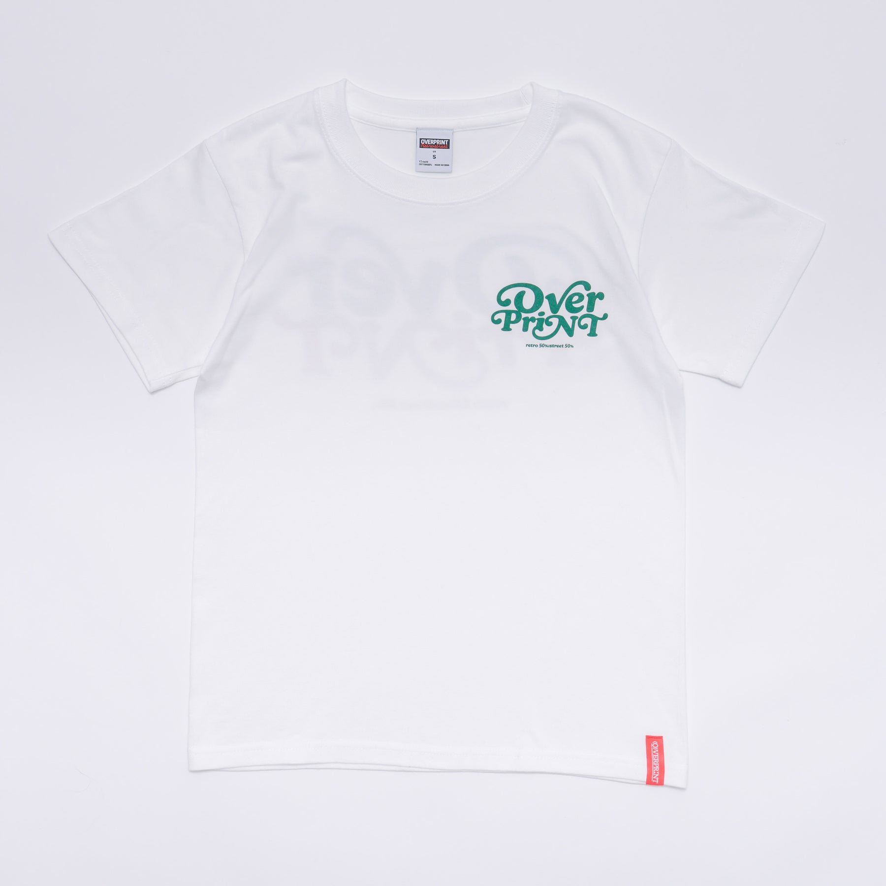 Over Print - Playful Logo Ladies mini Tee  - 4 Colors