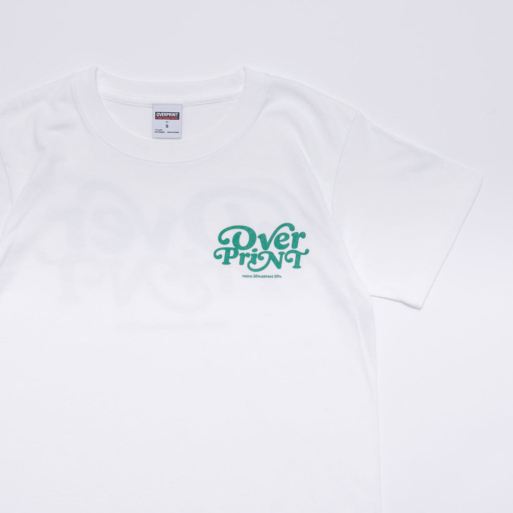Over Print - Playful Logo Ladies mini Tee  - 4 Colors