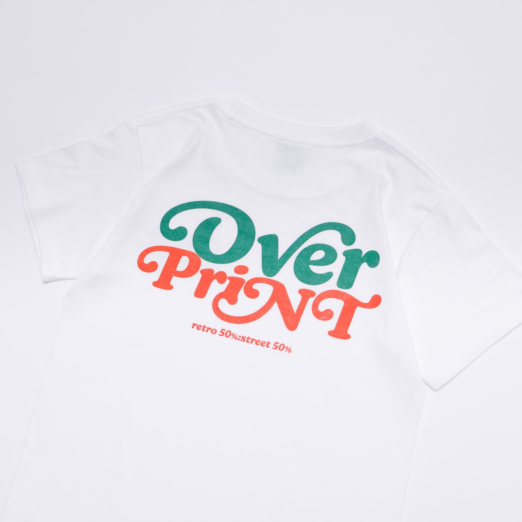 Over Print - Playful Logo Ladies mini Tee  - 4 Colors