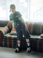 Over Print - Playful Logo Ladies mini Tee  - 4 Colors