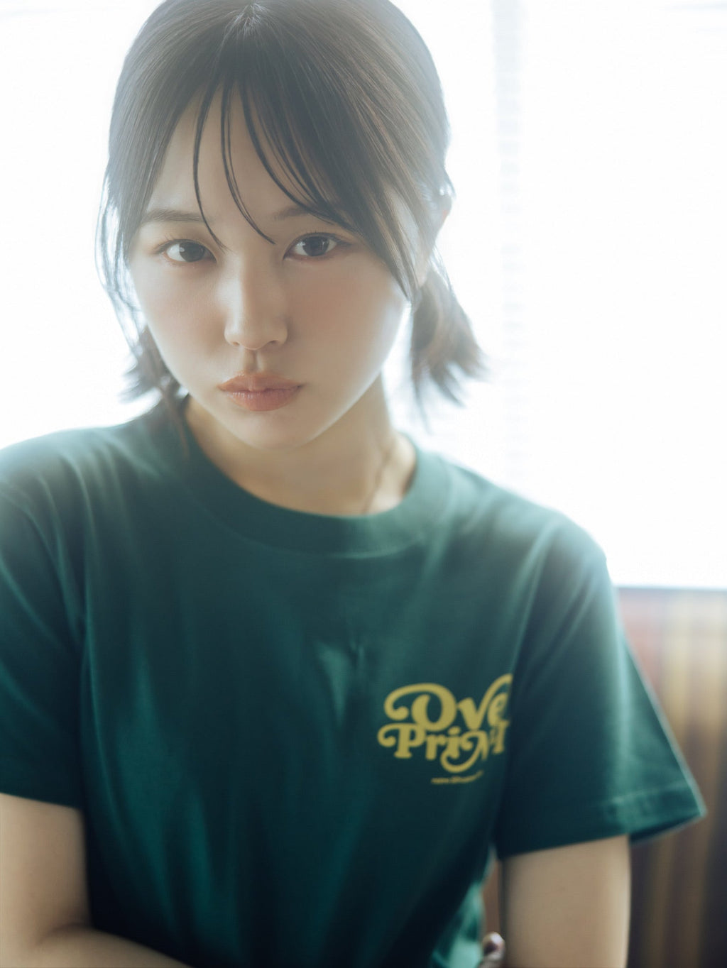 Over Print - Playful Logo Ladies mini Tee  - 4 Colors