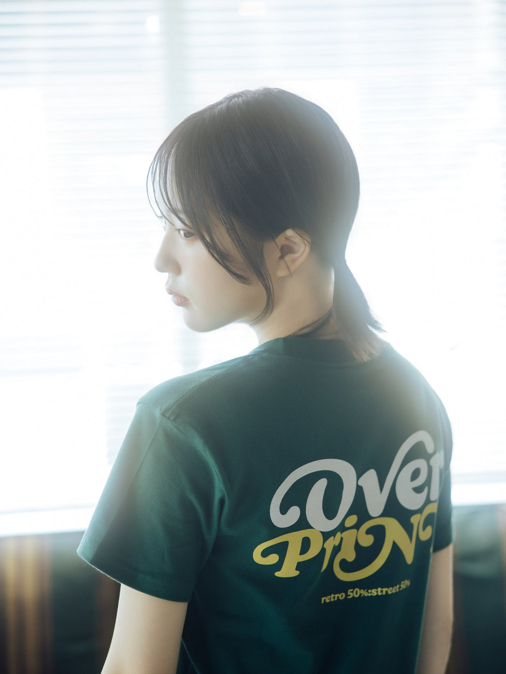 Over Print - Playful Logo Ladies mini Tee  - 4 Colors