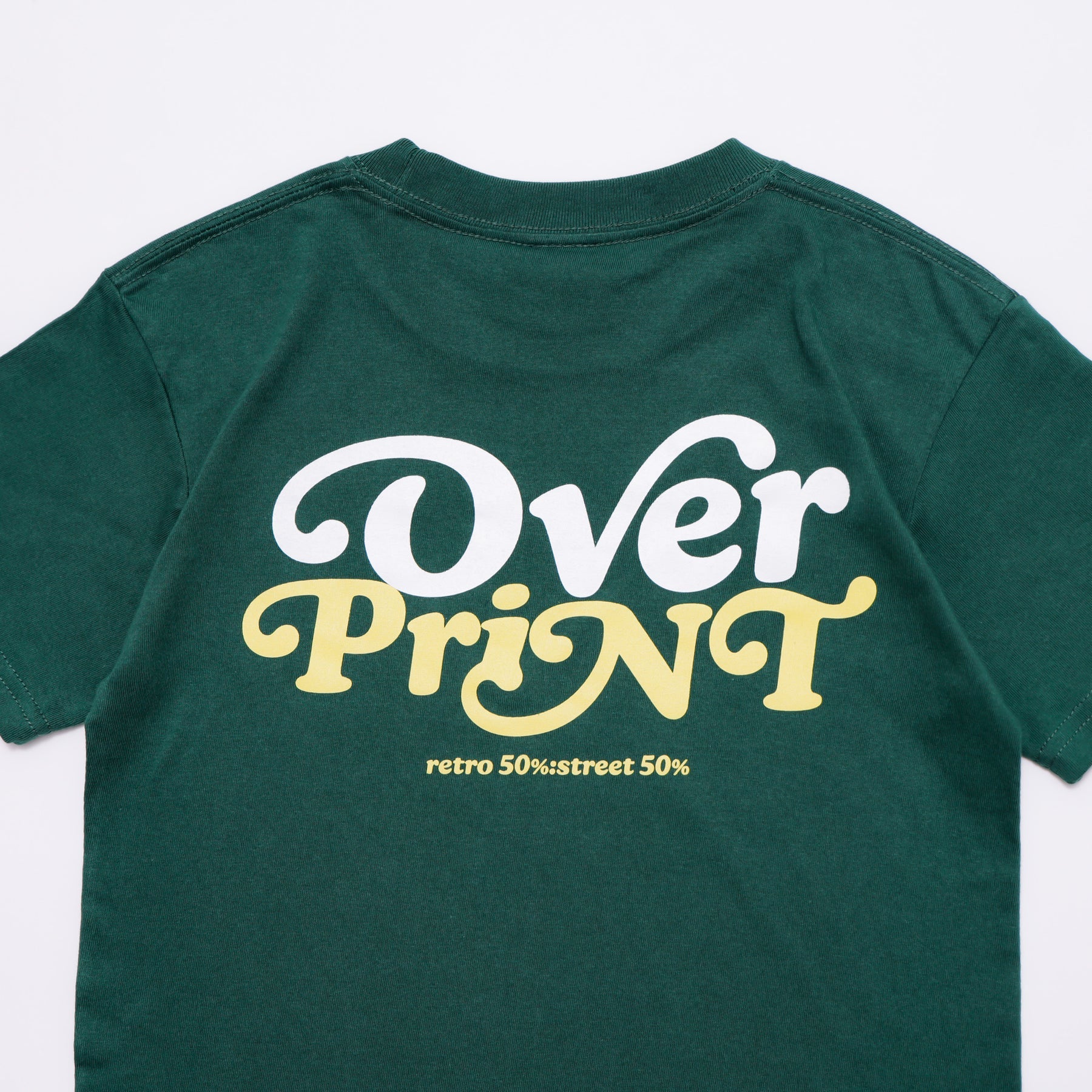 Over Print - Playful Logo Ladies mini Tee  - 4 Colors