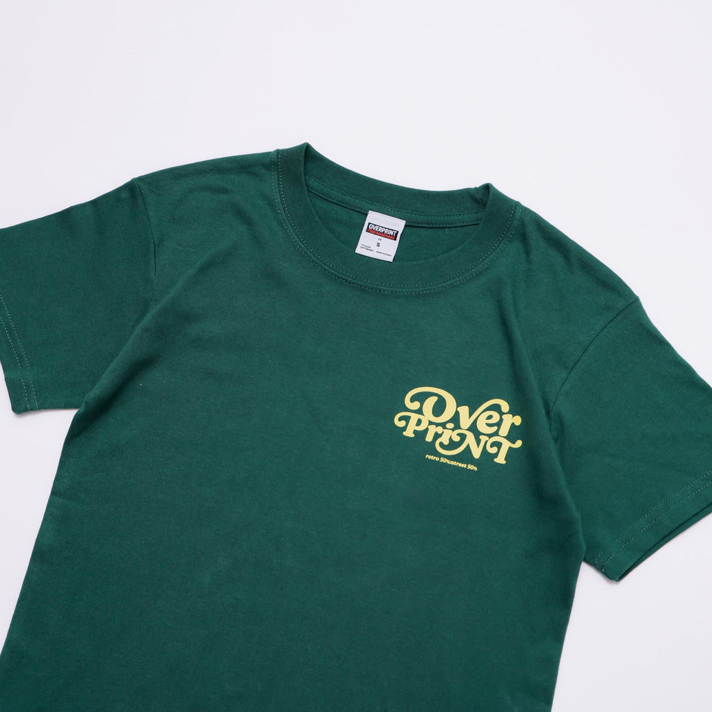 Over Print - Playful Logo Ladies mini Tee  - 4 Colors