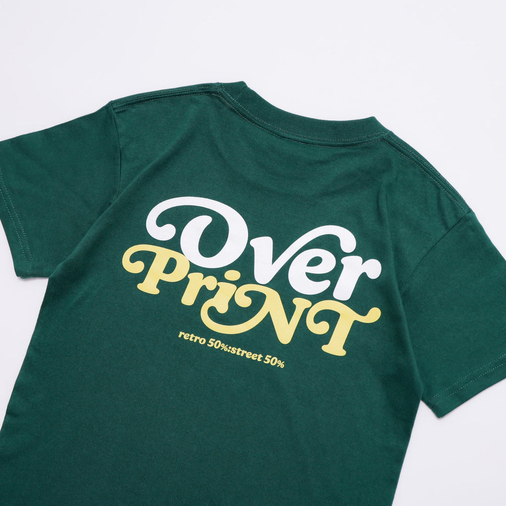 Over Print - Playful Logo Ladies mini Tee  - 4 Colors