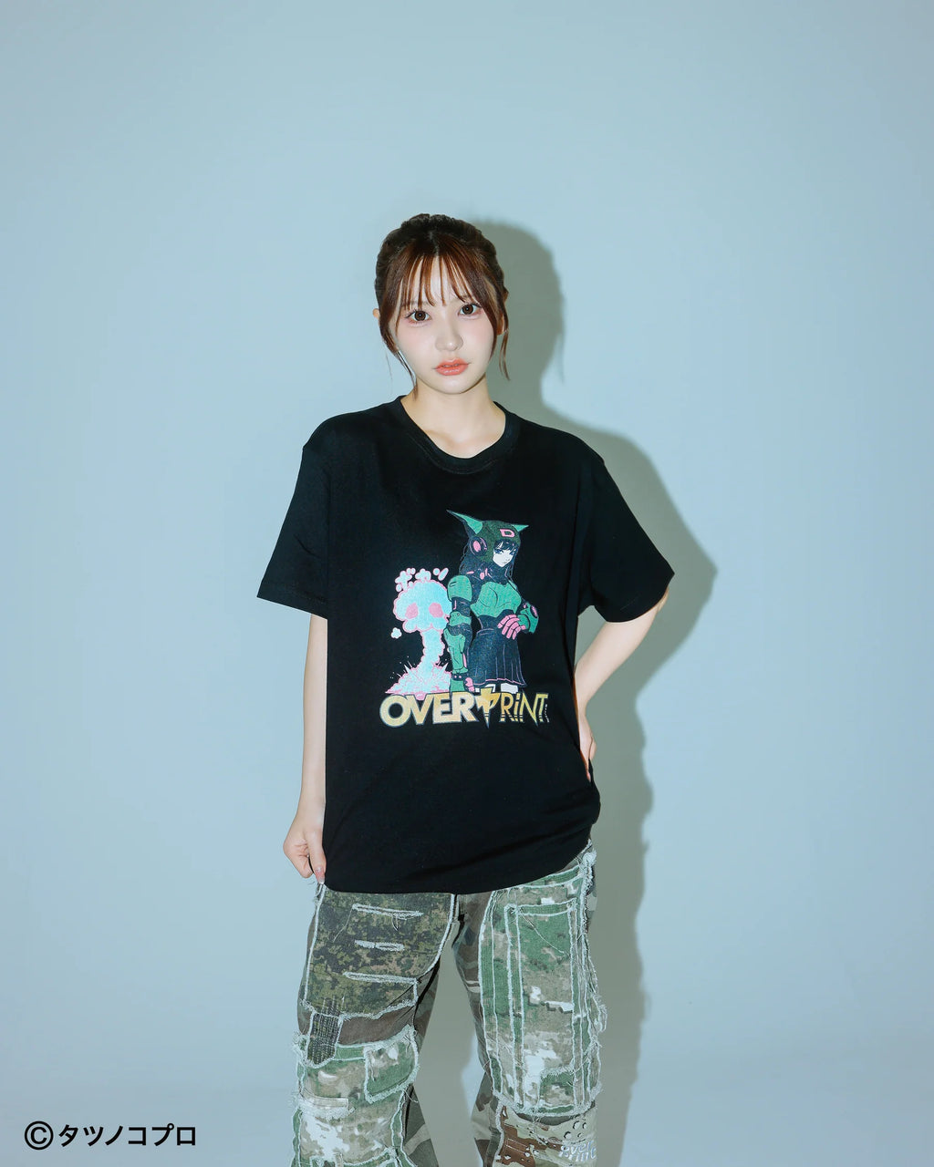 Over Print Yatterman Tee_ボヤッキー