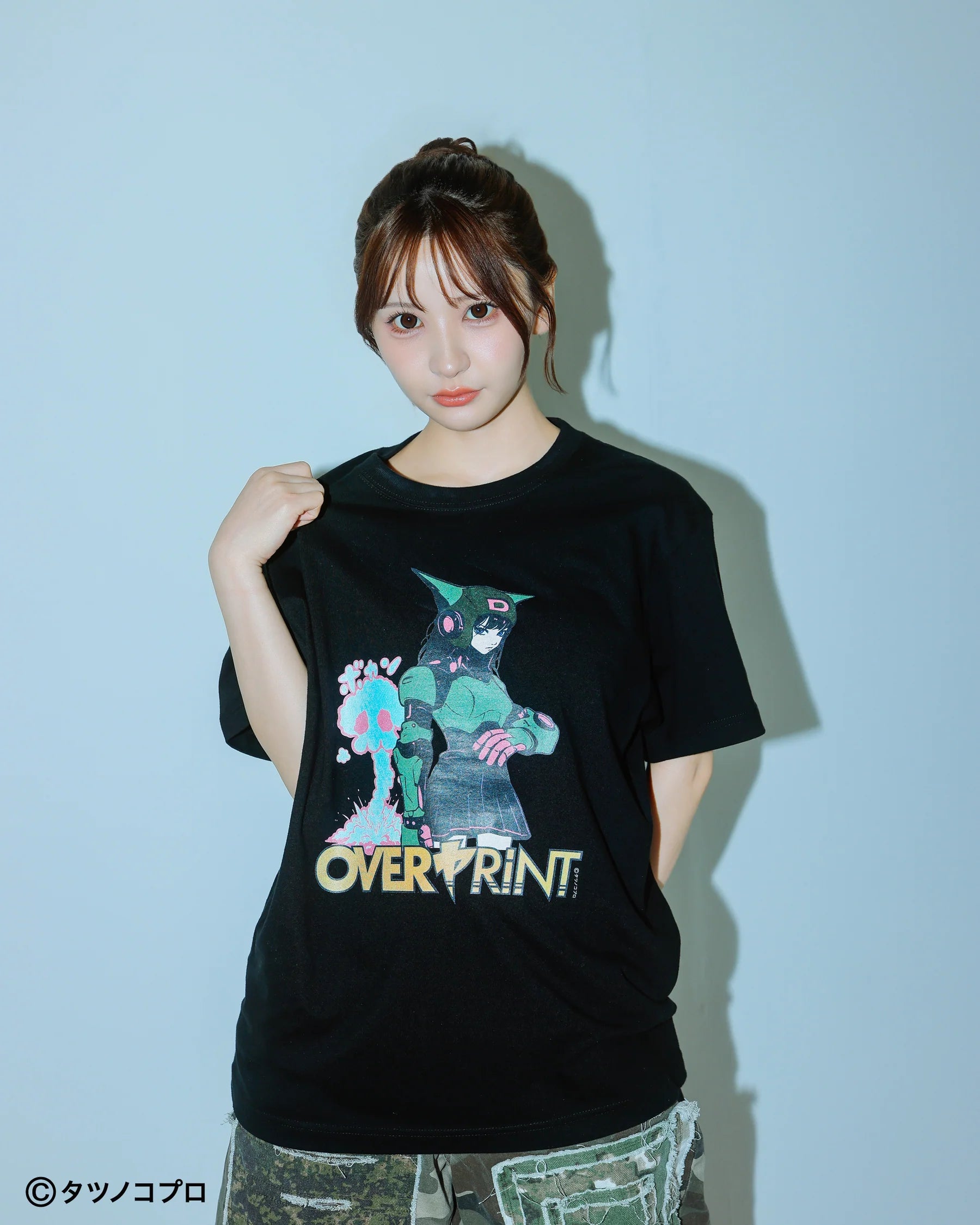 Over Print Yatterman Tee_ボヤッキー
