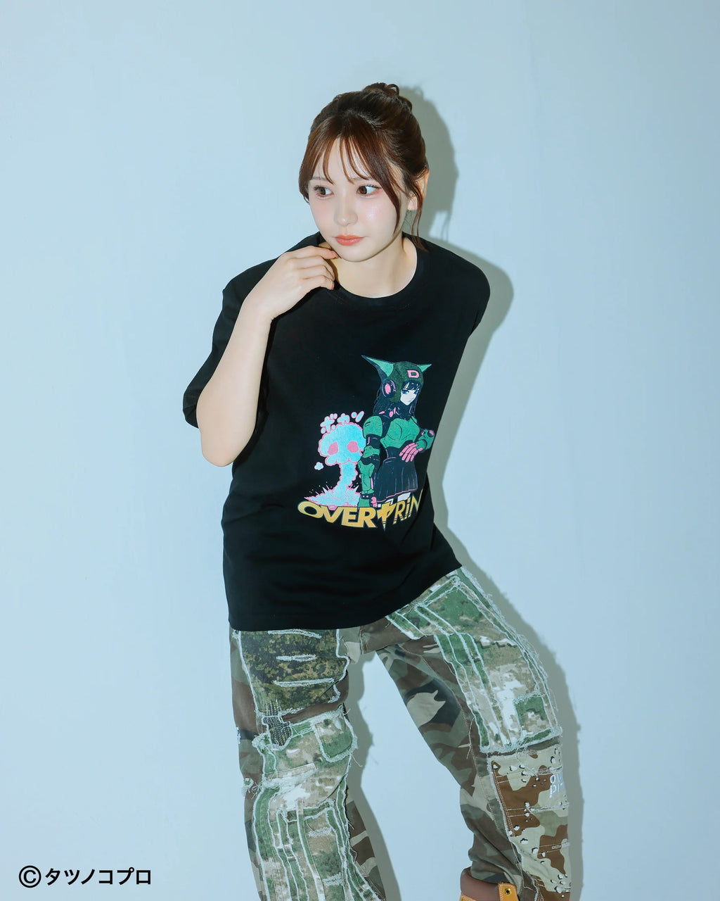 Over Print -Yatterman Tee_ボヤッキー - 2 Colors