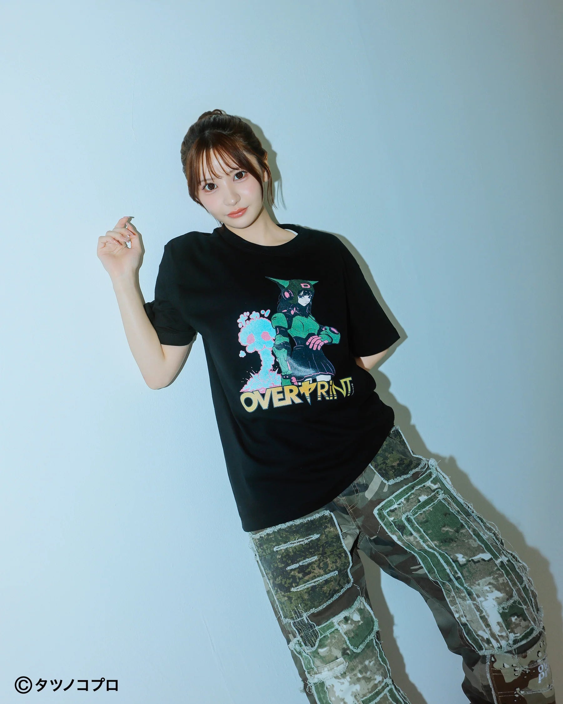 Over Print -Yatterman Tee_ボヤッキー - 2 Colors