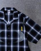 Over Print NEW MOON check shirts